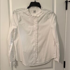 Banana Republic Elegant White Blouse